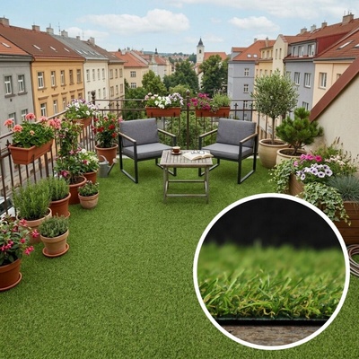 Betap koberce Robina zelená metrážní 45 x 380 cm