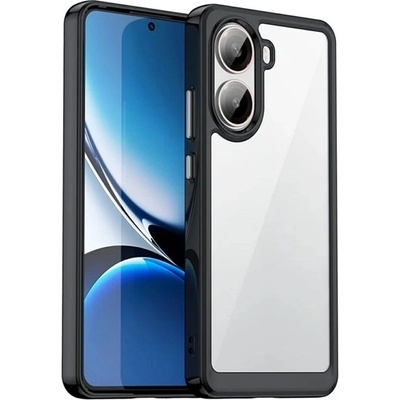 Gigapack Xiaomi Poco X7 Pro 5G GIGAPACK Силиконов протектор за телефон, удароустойчив, прозрачен заден капак, BLACK GP-168200 (GP-168200)