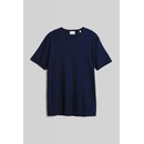 Gant tričko Linen SS T-Shirt modré