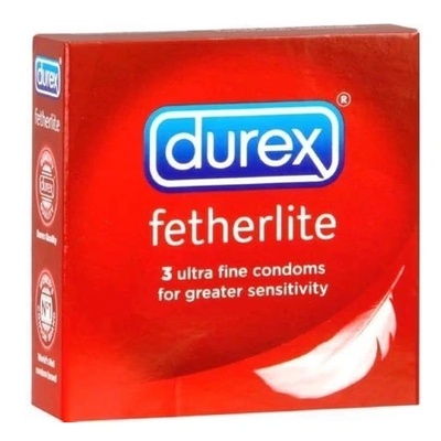 Reckitt Benckiser Презервативи Durex Fetherlite 3 бр