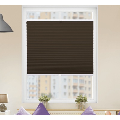 FOA Plisé roleta, s profilom Classic, Nepriehľadná, Hnedá, P 7706P 50 x 210 cm