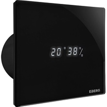 EBERG e120 GTH sklo hygro časovač černý