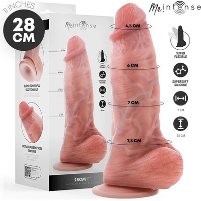 Mr intense extrabig spencer silicone dildo 28 cm