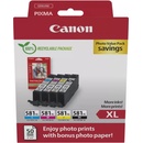 Canon CLI-581XL BK/C/M/Y Photo Value Multipack (2052C006)