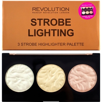 Makeup Revolution Strobe Lighting Palette Хайлайтер 11, 5gr
