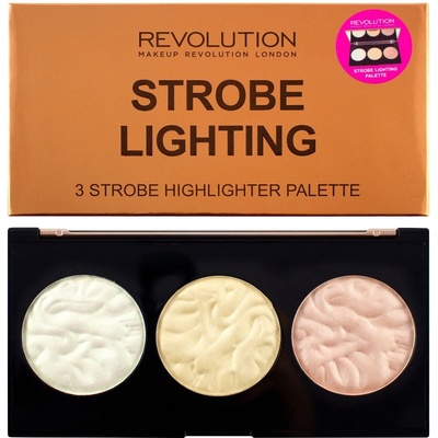 Makeup Revolution Strobe Lighting Palette Хайлайтер 11, 5gr