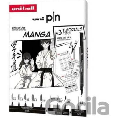 UNI PIN dárkový box - edice Manga (9ks) - OFFICE LINE