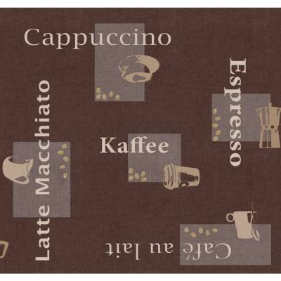 d-c-table obrus Manhattan Cappuccino Schoko 150x250 cm