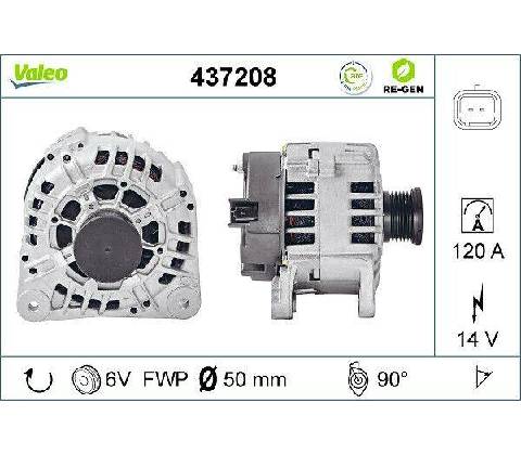 Generátor VALEO 437208