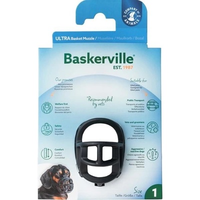 The Company of Animals B.V. Náhubek Baskerville Ultra velikost 1