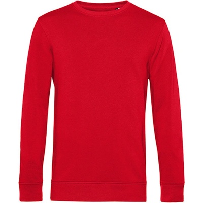 B&C tričko s dlhým rukávom WU31B red