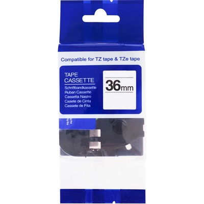 Kompatibilná páska s Brother TZE-461, 36mm, čierna tlač/červený podklad 100% novy kompatibil