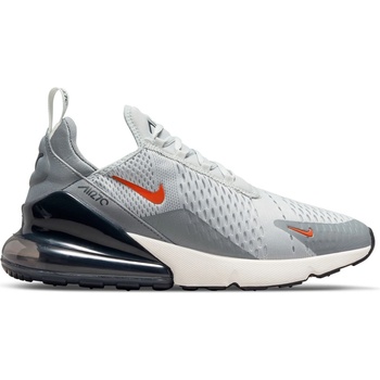 Nike Мъжки маратонки Nike Air Max 270 Trainers Mens - Grey/Ora/Sail