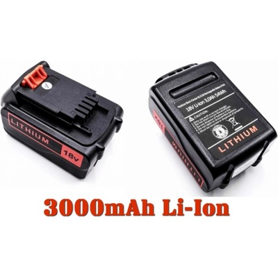 TopTechnology BLACK & DECKER BL3018 3000mAh 18V - neoriginální – Hledejceny.cz