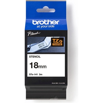 Páska BROTHER STE-141 šablónová STENCIL Tape (18mm)
