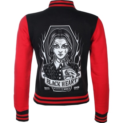 Black heart дамски суичър black heart - wednesday bs - ЧЕРЕН - 17599