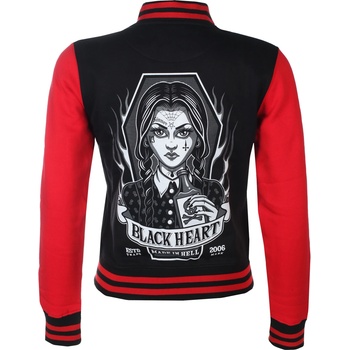 Black heart дамски суичър black heart - wednesday bs - ЧЕРЕН - 17599