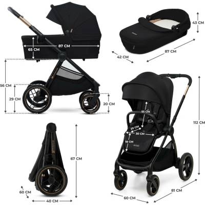 Kinderkraft NEA 2 Lunar Black BIZUU 2024