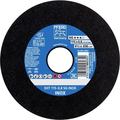 Pferd rezný kotúč rovný 115 mm 61340396 25 ks