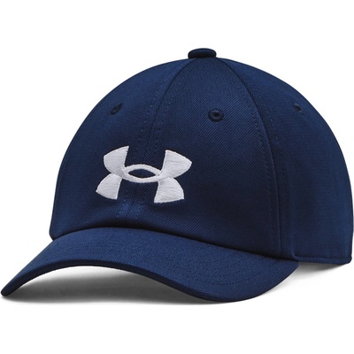 UNDER ARMOUR-UA Blitzing Adj Hat-NVY Modrá