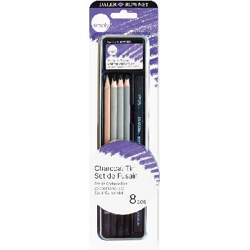 Daler-Rowney Simply Sketching Pencils Комплект художествени моливи 8 бр (649100120)