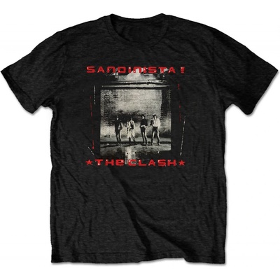 The Clash tričko Sandinista čierne