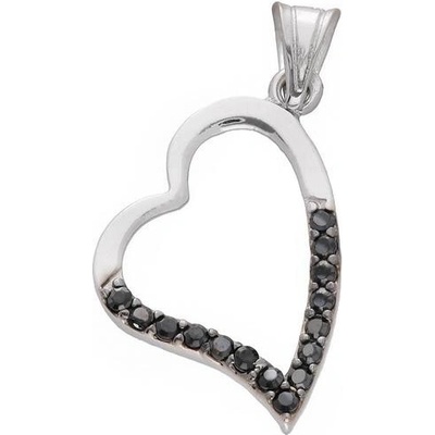 Zlaton Přívěsek bílé zlato 000810303230