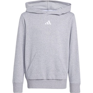 Adidas Детски суичър adidas Kid's Essentials Hoodie - Medium Grey Heather / White - размер 152 (EU) (704-5264-0313)