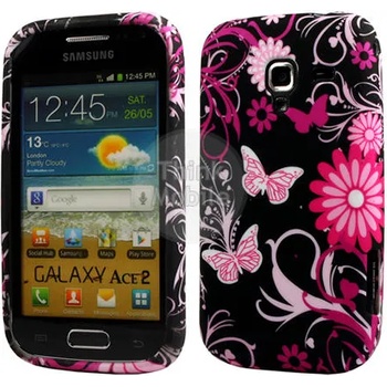 Image 1 of Samsung Galaxy Ace 2 i8160 Flora V6 Силиконов Калъф + Протектор