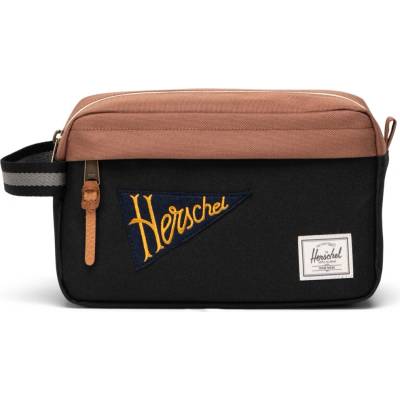 Herschel Chapter Travel Kit Patches black