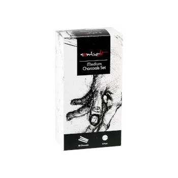 Image 1 of SentioArt Черен въглен 6-7мм 50бр
