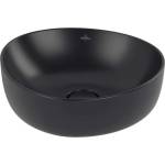 Villeroy & Boch Antao - Мивка за плот, 40x40 см, CeramicPlus, Pure Black 4A7240R7 (4A7240R7)