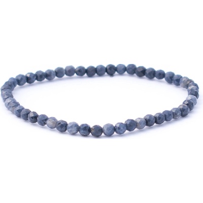 Milujeme Kameny safír fazetovaný kulička NFK48