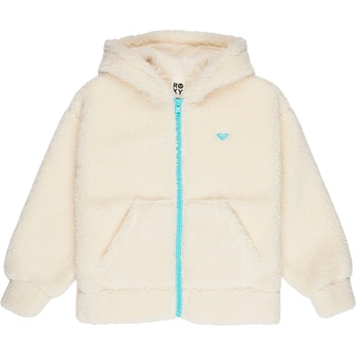 Roxy Детско поларено яке Roxy Kid's Back to Full Zipped Fleece jacket - Coconut Milk - размер 6 Years (703-6960-0112)