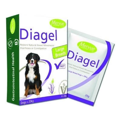 Mervue Diagel pre psy a mačky 4 x 20 g