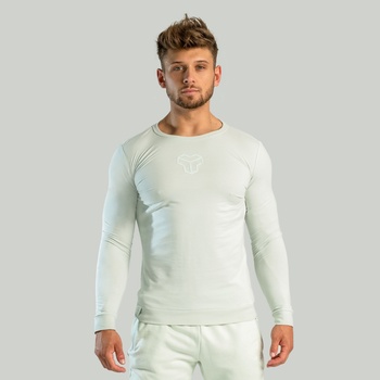 GymBeam STRIX Блуза с дълъг ръкав Essential Moon Grey M