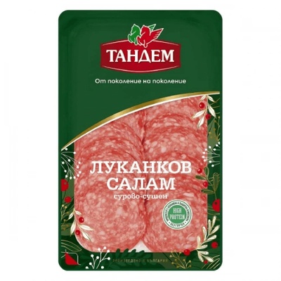 Луканков салам Тандем слайс 100гр
