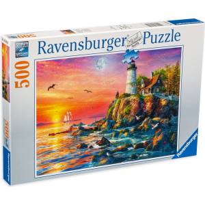 Ravensburger Пъзел Ravensburger от 500 части - Фарът (16581)