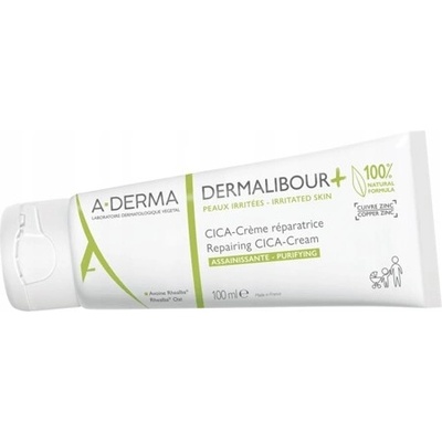 A-Derma Dermalibour+ Repairing Cream regenerační krém pro podrážděnou pokožku 100 ml