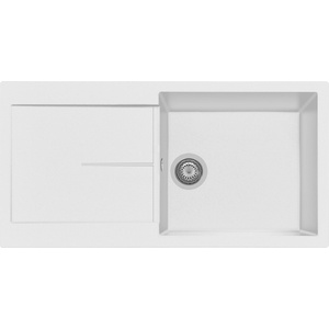 Plados Plados КУХНЕНСКА МИВКА infinity 99-10 990? 500 БЯЛА (nf9910/r1) Мивка за вграждане