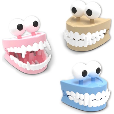 Zuby strašidelné naťahovacie 7cm náhodná