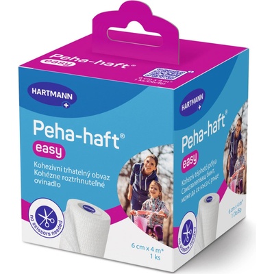Peha Haft easy kohezivní trhatelné obinadlo 6 cm x 4 m 1 ks
