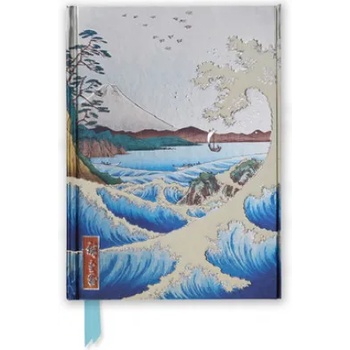 Flame Tree Publishing Hiroshige: Sea at Satta (Foiled Journal) | Hiroshige