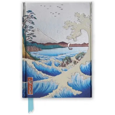 Flame Tree Publishing Hiroshige: Sea at Satta (Foiled Journal) | Hiroshige