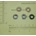 Compatible Зъбни колела за девелоперна секция - 5бр комплект Ricoh Aficio 1015/ MP 2510, B039-3062, B039-3245, B039-3060 (B039-3062-KIT)