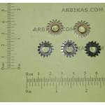 Compatible Зъбни колела за девелоперна секция - 5бр комплект Ricoh Aficio 1015/ MP 2510, B039-3062, B039-3245, B039-3060 (B039-3062-KIT)