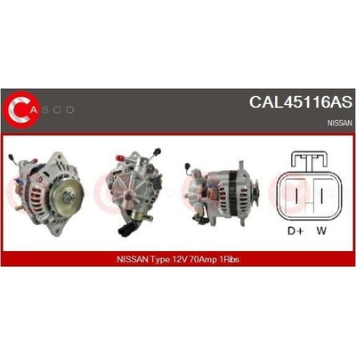 Generátor CASCO CAL45116AS
