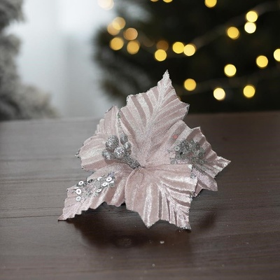 Dekor. květ 20cm zápich X3582/3
