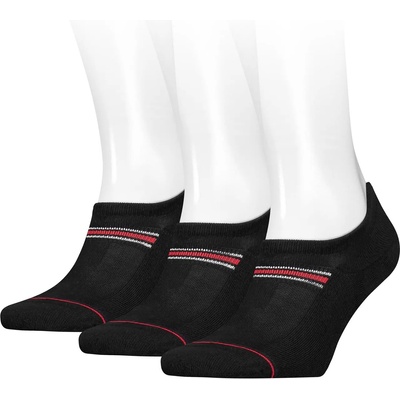 Tommy Hilfiger Мъжки чорапи Tommy Hilfiger 3 Pack Sports Socks Mens - Black