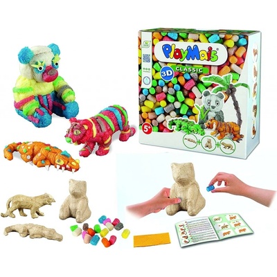 PlayMais CLASSICdivoká zvieratá 900 ks